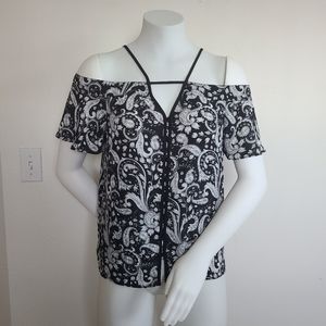 Express- Cold Shoulder Blouse